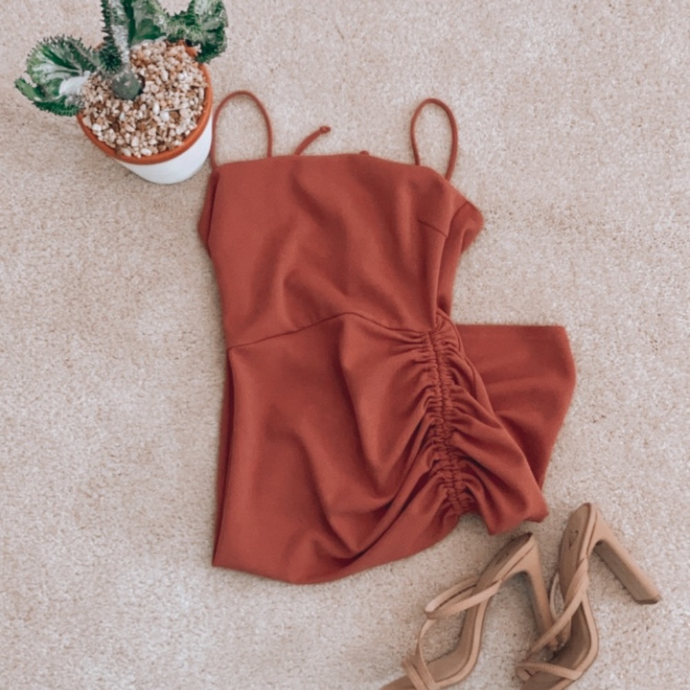 Cute mauve mini dress